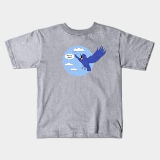 Blue Bird Kids T-Shirt